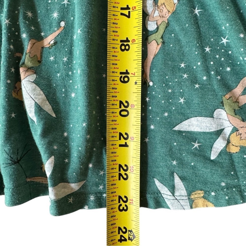 Disney Tinker Bell Dress Twirl Green Long Sleeve Girls Small 6/6x - Picture 3 of 5